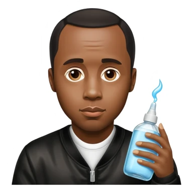 make me p diddy with baby oil sticker