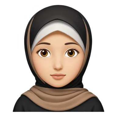 Hijab girl 22 y.o sticker