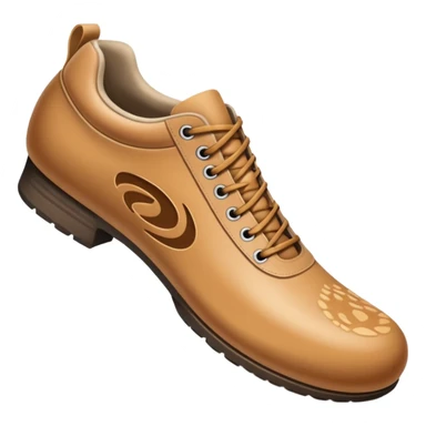 a full human leg with a sneakered foot pressing down on the ground. The shoe sole touches the floor, and directly beneath it a fresh shoe print is clearly visible. Rounded, glossy, smooth, soft shadows, white background.





 sticker