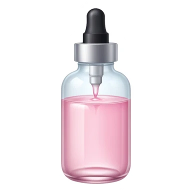 Light pink skincare serum  sticker