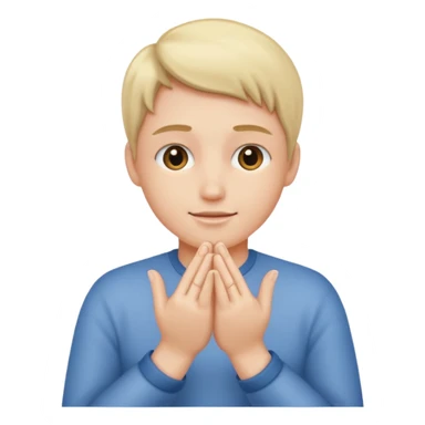 Quelqu’un qui se frotte les mains sticker