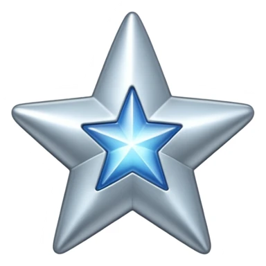 Étoile d'argent  sticker