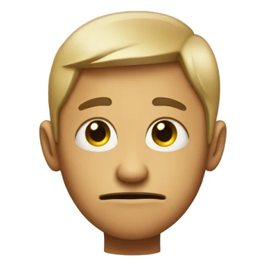 Emoji with one eye twitching sticker