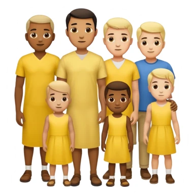 football team only mens  kids in yellow dress sticker