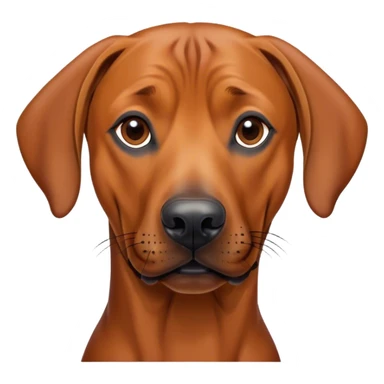 Funny Rhodesian ridgeback Dog sticker