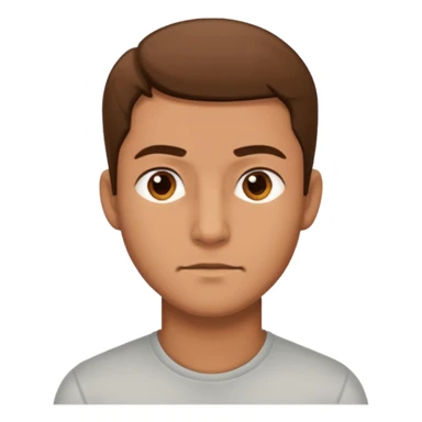 A man standing to the side while side eyeing you sticker