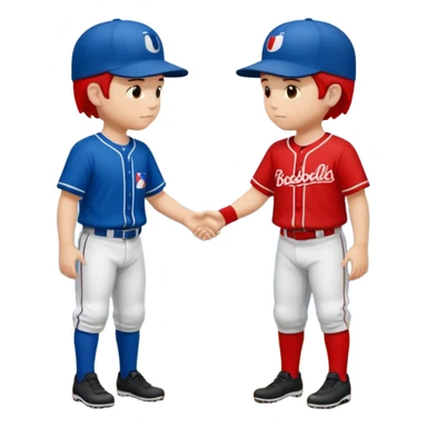 quiero dos equipos enemigos de baseball vs sticker