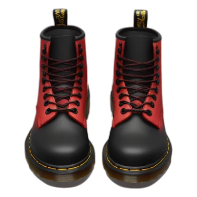 dr martens 1460 bex red sticker
