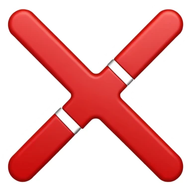 Make an x out sign over the name Nate sticker