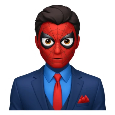 homen aranha de viuva negra sticker