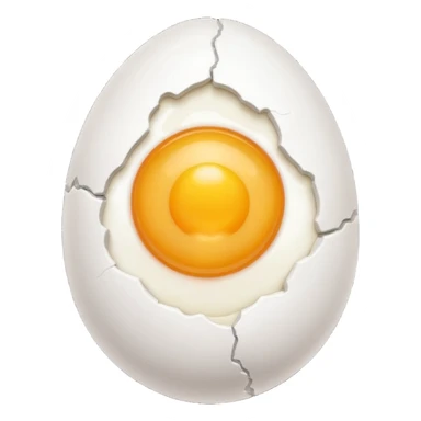 Cracked Egg sticker