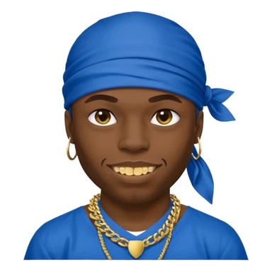 gangster crips sticker