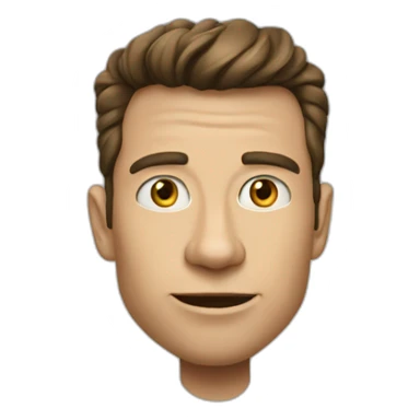 Elon mush Giga Chad sticker