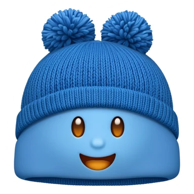 winter hat sticker
