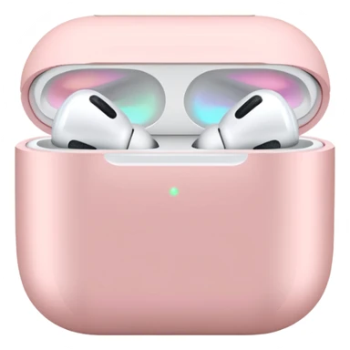 Airpods max light pink  sticker