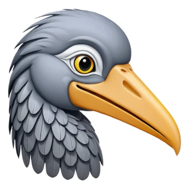 dinobird shoebill sticker