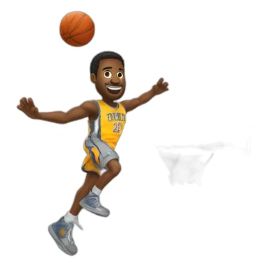 Inoxtag qui met un dunk sticker