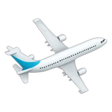airplane landing sticker