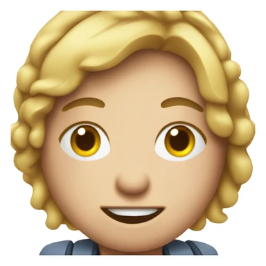 Smiley saying Busy with perf issue sticker