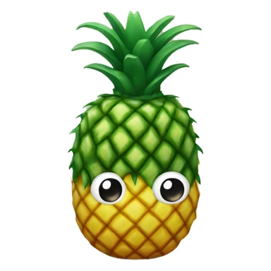 pineapple, android style sticker