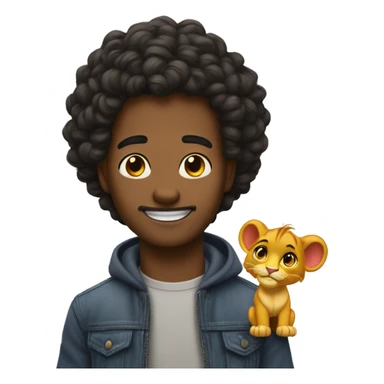 Creami un emoji con Simba la rue sticker