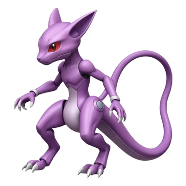Heliolisk-Mewtwo-Cyclizar-Genesect-Pokémon, full body sticker