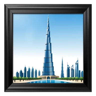 Burj khalifa sticker