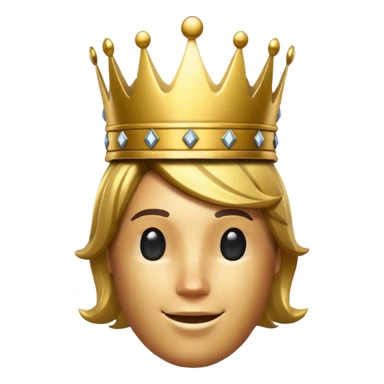 Fortnite logo F with a crown sticker