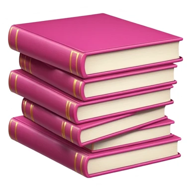 libros rosas sticker