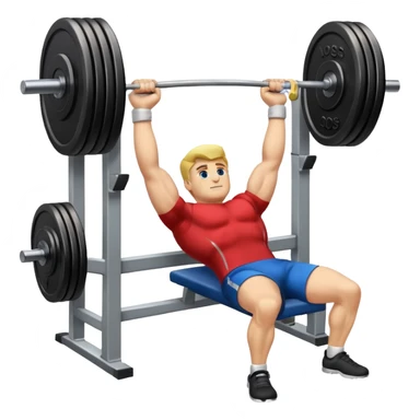 bench press sticker