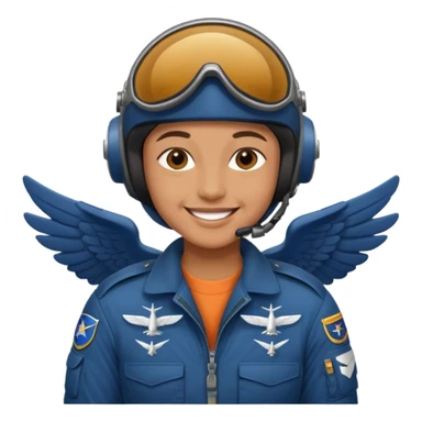 pilot airforce wing  sticker