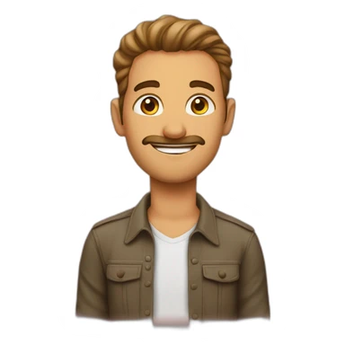 بنات شعرها اسود لابسه ازرق sticker