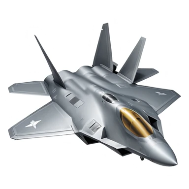 F-22 Raptor fighter jet sticker