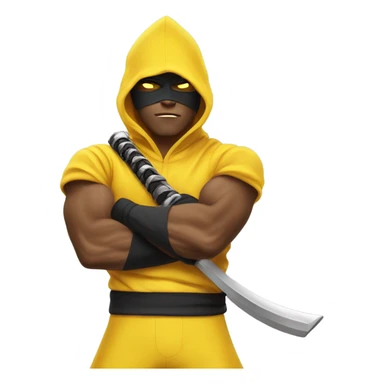 Scorpion from mortal kombat sticker