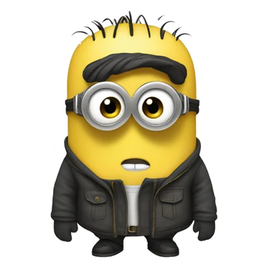 Minion kanye west sticker