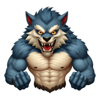 dnd 5e werewolf boss monster sticker