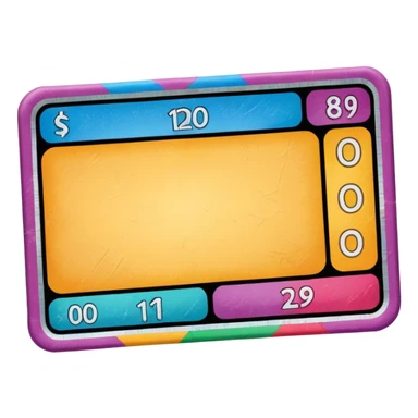 ticket à gratter sticker