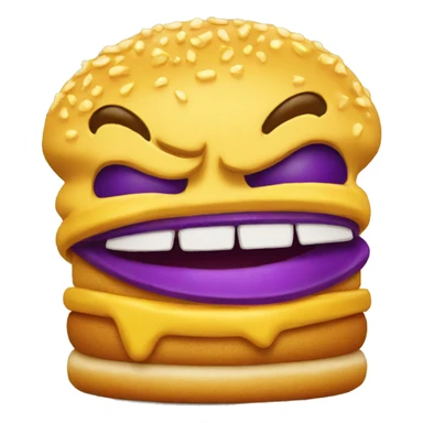 Grimace from McDonalds sticker