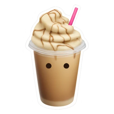  sugar cookie iced coffee sticker