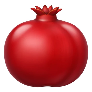 Make a pomegranate emoji sticker