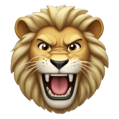 Angry Lionness  sticker