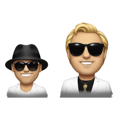 Billy joel and elton john sticker