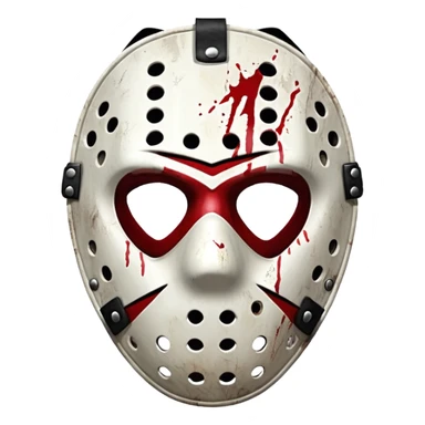 Jason hockey mask sticker