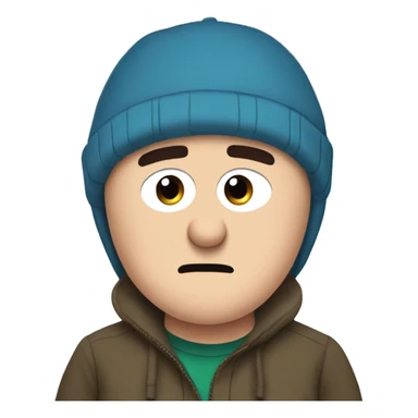 south park character stan marsh sticker
