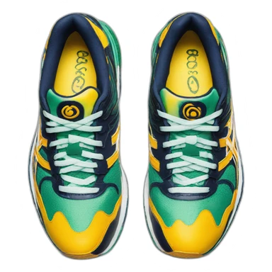 ASICS gel nyc sticker