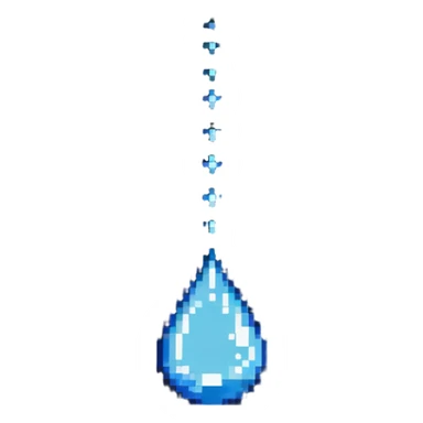 water droplet sticker