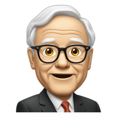warren buffet sticker