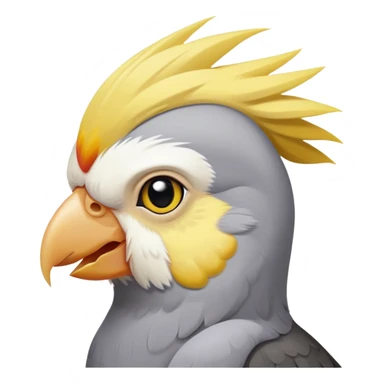 cockatiel bird sticker