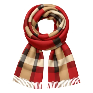 burberry scarf sticker