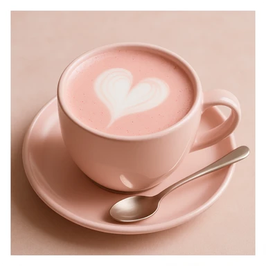 light pink coffee, variation 3 sticker